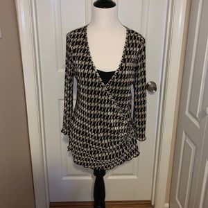 Nicola Top with silver buckle embellishment